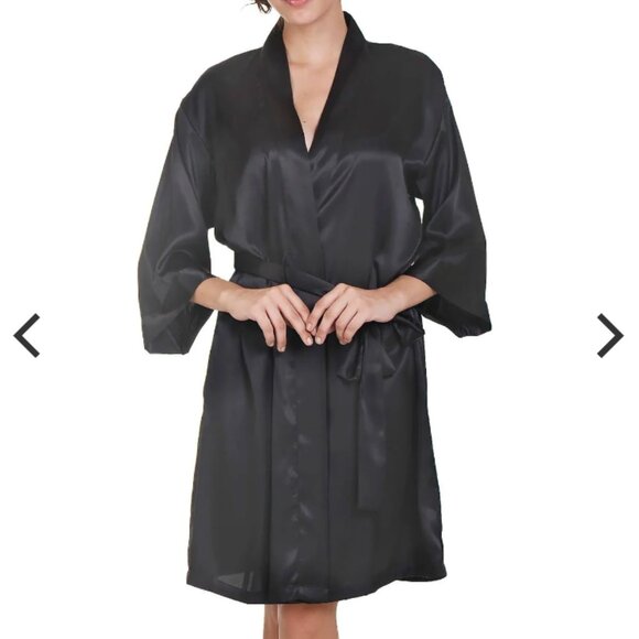 Mystique Boutique Other - Size L/X 12-18 Raeanna Short Black Robe